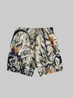 2026 New Deer Antler Tree Branch Camo Beach Shorts Men's Quick Drying Shorts Are Suitable for Daily Y2K