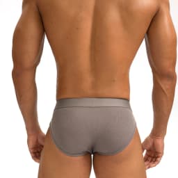 Threaded U convex bag comfortable men's thin underwear, cross-border delivery of low-rise elastic sports briefs E01