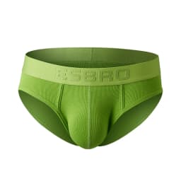 Threaded U convex bag comfortable men's thin underwear, cross-border delivery of low-rise elastic sports briefs E01