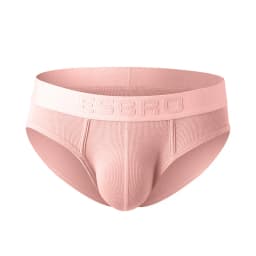 Threaded U convex bag comfortable men's thin underwear, cross-border delivery of low-rise elastic sports briefs E01