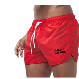 Men's Summer Casual Board Shorts Breathable Quick-Dry Beach Wear Comfortable Fit for Swimming Surfing Fitness and Outdoor