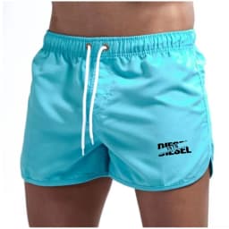 Men's Summer Casual Board Shorts Breathable Quick-Dry Beach Wear Comfortable Fit for Swimming Surfing Fitness and Outdoor