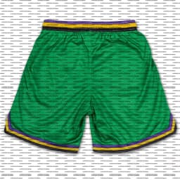 Mighty Ducks Hockey Retro Mesh Shorts Kid/Adult Sports Basketball Shorts Oversized Breathable Quick Drying Men's Casual Shorts