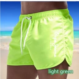 Men's quick drying beach underwear 2026 summer swimming shorts surfing breathable drawstring casual fashionable daily shorts