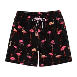 Hawaiian 3d Print Plants Flamingo Beach Shorts Men Summer Short Pants Outdoor Sports Surf Board Shorts Quick Dry Swim Trunks