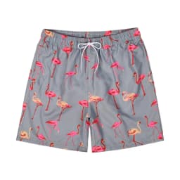 Hawaiian 3d Print Plants Flamingo Beach Shorts Men Summer Short Pants Outdoor Sports Surf Board Shorts Quick Dry Swim Trunks