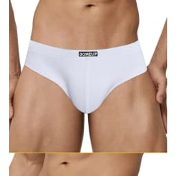 Solid color men's underwear soft men's low waist sports thong fitness pants DP903
