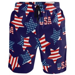 USA UK National Flag Graphic Men Board Shorts 3D Printed Short Pants Casual Hawaii Surf Swim Trunks Bikini Sunny Beach Swimsuit