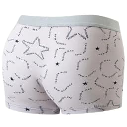 4 Pack European and American Size MEN'S Printed Fashion Boyshort Comfortable MEN'S Waist Plus Size Underwear Sexy Swimming Trunk
