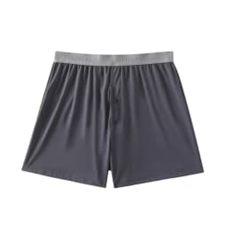 3-Piece Set of Men's Four Season Solid Color Plus Size Aro Pants, Comfortable and Simple Flat Corner Pants, Casual Beach Shorts