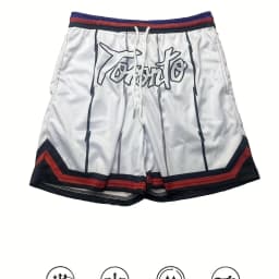 2026 Toronto Raptors Retro City Edition Away Basketball Shorts Men's Quick Drying Shorts Are Suitable Fo Y2K