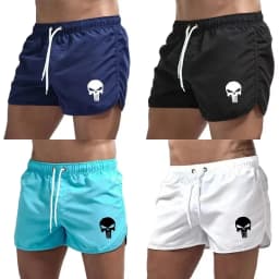 Men's Quick-Dry Board Shorts for Summer Casual Wear Sports Beach Gym Fitness Running Surfing Cycling and Jogging