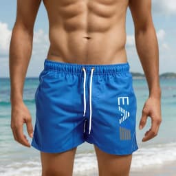 New Summer Fashion Printed Lightweight, Loose and Breathable Beach Shorts for Sports and Fitness