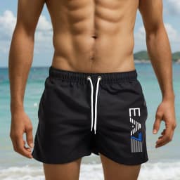 New Summer Fashion Printed Lightweight, Loose and Breathable Beach Shorts for Sports and Fitness