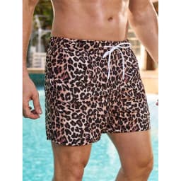 Retro Polka Dot Design Beach Shorts Men's Clothing 3D Print Flowers Holiday Summer Casual Loose Short Summer Board Shorts