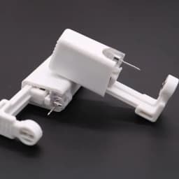 Safety Ear Piercing Gun Kit Women Men Disposable White Plastic Sterile Ear Piercing Device Fashion Simple Jewelry Piercing Tools