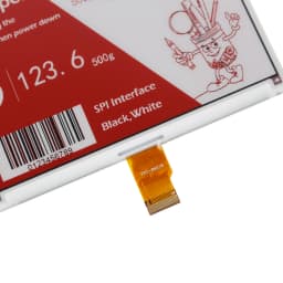5.83-inch 24Pin e-ink screen 648x480 black, white and red e-paper display Spi interface FPC-8601B