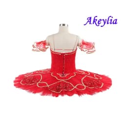 Girls Lilac fairy Doll Ballet Tutu professional red competition Stage Costumes dress female Ballet Pancake Tutu purple for Adult