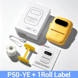 P50 Marklife 20-50mm Thermal Label Printer Protable Bluetooth Wireless Self-Adhesive Printer Tag Price Machine for Office School