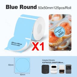 P50 Marklife 20-50mm Thermal Label Printer Protable Bluetooth Wireless Self-Adhesive Printer Tag Price Machine for Office School