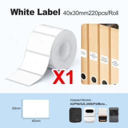 P50 Marklife 20-50mm Thermal Label Printer Protable Bluetooth Wireless Self-Adhesive Printer Tag Price Machine for Office School