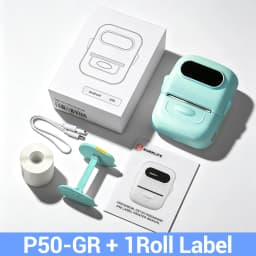 P50 Marklife 20-50mm Thermal Label Printer Protable Bluetooth Wireless Self-Adhesive Printer Tag Price Machine for Office School
