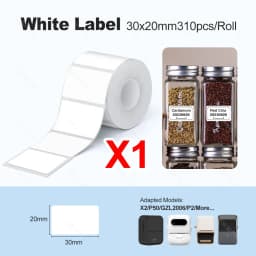 P50 Marklife 20-50mm Thermal Label Printer Protable Bluetooth Wireless Self-Adhesive Printer Tag Price Machine for Office School