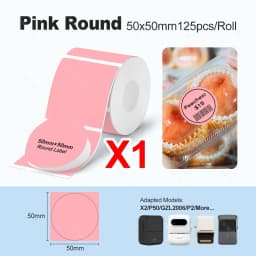 P50 Marklife 20-50mm Thermal Label Printer Protable Bluetooth Wireless Self-Adhesive Printer Tag Price Machine for Office School