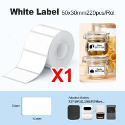 P50 Marklife 20-50mm Thermal Label Printer Protable Bluetooth Wireless Self-Adhesive Printer Tag Price Machine for Office School