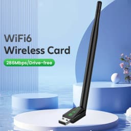 KEBIDUMEI USB WiFi Adapter WIFI6 AX900/AX300 802.11AX Wireless Network Card 2.4G 5G Bluetooth 5.4 Receiver 900Mbps For PC/Laptop
