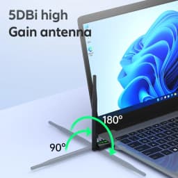 KEBIDUMEI USB WiFi Adapter WIFI6 AX900/AX300 802.11AX Wireless Network Card 2.4G 5G Bluetooth 5.4 Receiver 900Mbps For PC/Laptop