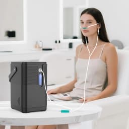 Suyzeko H2 Inhaler 200ML:Pure Hydrogen Water Generator Wodoru,Inhalator Wodorowy,Home Care Wellness,Free Portable Carry Bag