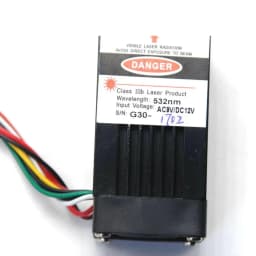Industrial 532nm 80mw-100mw Green Dot Laser Diode Module 12V With TTL 0-20KHZ