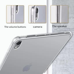 TPU Silicon Transparent Case Funda For Apple iPad Mini 6 5 Air 4 3 2 1 Transparent Case For iPad Pro 11 10.2 7 8 9th 10.9 10.5