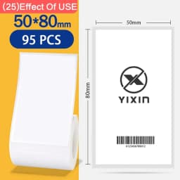 Niimbot B1 Cartoon Pattern For B21 B203 B3S Smart Portable Label Printer Thermal Label Paper Waterproof Stickers Fast Printing