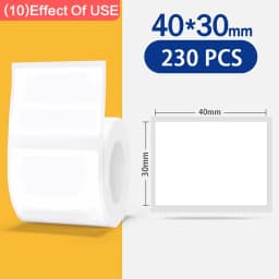 Niimbot B1 Cartoon Pattern For B21 B203 B3S Smart Portable Label Printer Thermal Label Paper Waterproof Stickers Fast Printing