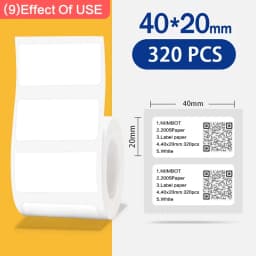 Niimbot B1 Cartoon Pattern For B21 B203 B3S Smart Portable Label Printer Thermal Label Paper Waterproof Stickers Fast Printing