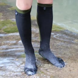 Knee High Waterproof Socks Hiking Wading Outdoor Camping Cycling Skiing Mountaineering Warm Long Knee High Waterproof Sock