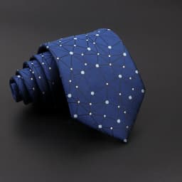 Classic Dots Neck Ties For Men Casual Suits Necktiie Gravatas Red Blue Mens 8cm Neckties For Business Wedding shirt Dress Tie