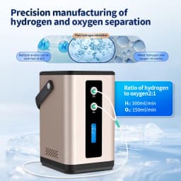 Suyzeko 450ml Oxygen Generator Hydrogen Inhalation Machine Hydrogen Molecular Water Generator Ionizer Inhaler Health Care