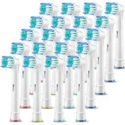 4/12/16/20 Replacement Brush Heads for Electric Toothbrushes, Suitable for Oral-B Braun Professional - Soft Hair Dental Care