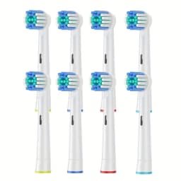 4/12/16/20 Replacement Brush Heads for Electric Toothbrushes, Suitable for Oral-B Braun Professional - Soft Hair Dental Care