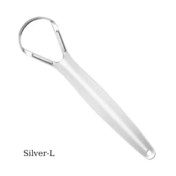 Stainless Steel Tongue Scraper Cleaner Fresh Breath Cleaning Coated Tongue Toothbrush Oral Hygiene Care Tools