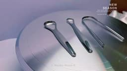 Stainless Steel Tongue Scraper Cleaner Fresh Breath Cleaning Coated Tongue Toothbrush Oral Hygiene Care Tools