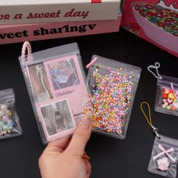 20Pcs Multi Size PVC Clear Jewelry Storage Bags Self Seal Bags Reusable for Bracelets Necklaces Rings Packaging Jewelry Display