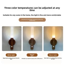 LED Night Light USB Charging Intelligent Human Induction For Bedside Cabinet Home Wardrobe Lighting Motion Sensor Light Led Lamp