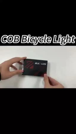 BUCKLOS Bicycle COB Light Set USB Charging High Visibility Taillight 500lm MTB Road Bike Light Lamp Cycling Accessories