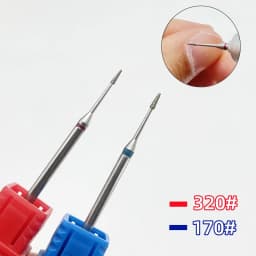1/2Pcs Diamond Manicure Nail Drill Set Professional Manicure Pedicure Tools for Gel Polishing Removal and Dead Skin Exfoliat Bit