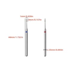 1/2Pcs Diamond Manicure Nail Drill Set Professional Manicure Pedicure Tools for Gel Polishing Removal and Dead Skin Exfoliat Bit