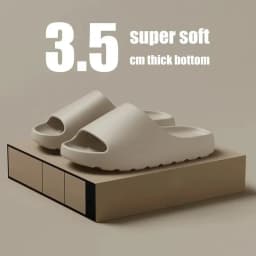 Coconut Slippers Cloud Thick-soled Sandals Summer Fashion Soft Bottom Beach Men Slippers Women's Sandals EVA Slides